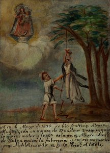 Offrande votive dédiée à la Vierge de Talpa